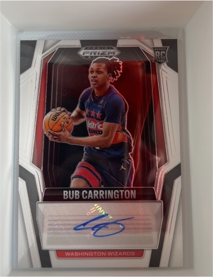 2024-25 Panini Prizm Black #RS Bub Carrington — front