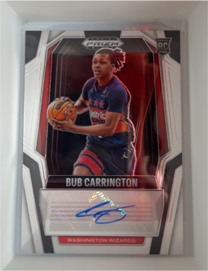 2024-25 Panini Prizm Black #RS-CAR Bub Carrington — front