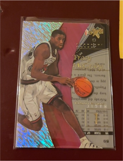 1997-98 Skybox EX 2001 #79 Tracy McGrady Rookie Card — front