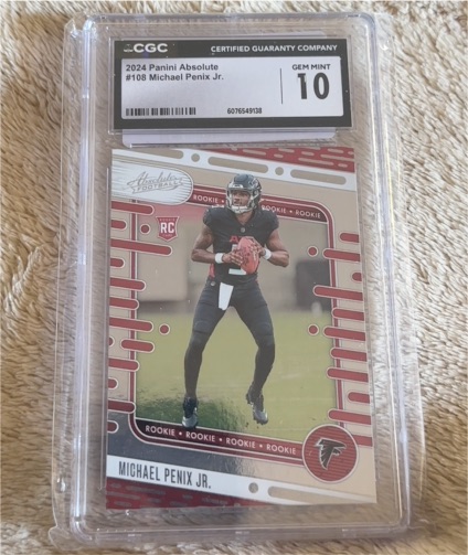 2024 Panini Absolute #108 Michael Penix Jr. — front