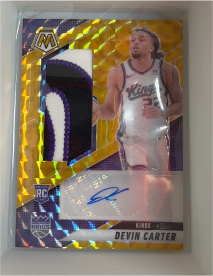 2023-24 Panini Mosaic #RC Devin Carter — front