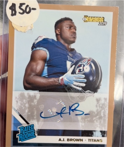 2019 Donruss #314 A.J. Brown Rated Rookie — front