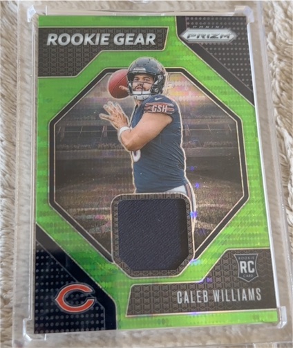 2024 Panini Prizm #RG-CWS Caleb Williams Rookie Gear — front