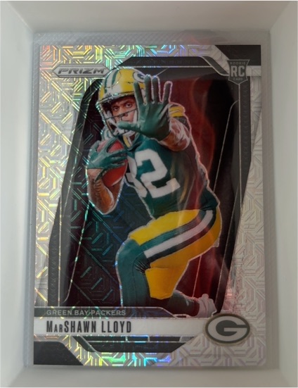 2024 Panini Prizm #29 MarShawn Lloyd Silver Prizm Rookie — front