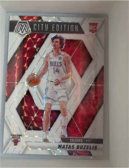 2024-25 Panini Mosaic City Edition #273 Matas Buzelis — front