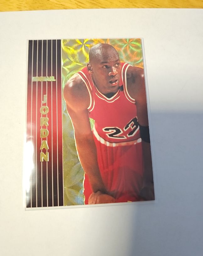 1986-87 Big Bang Cards Basketball Michael Jordan Gold — front