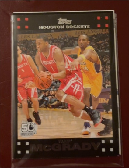 2007-08 Topps #101 Tracy McGrady — front