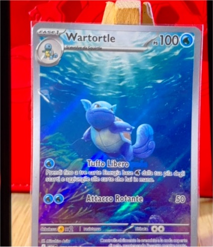 2023 Pokemon Scarlet & Violet 151 #171 Wartortle Illustration Rare — front