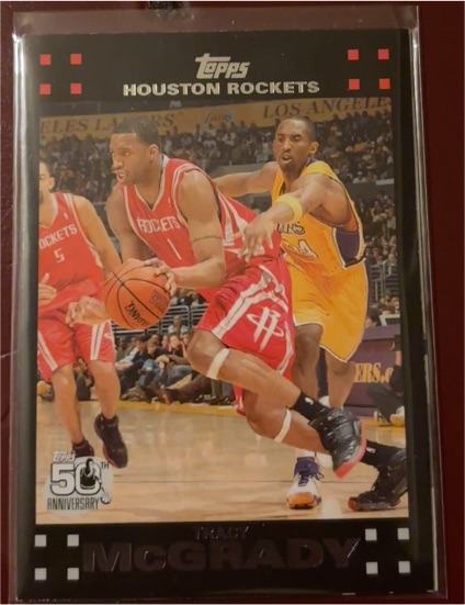 2007-08 Topps #101 Tracy McGrady — front