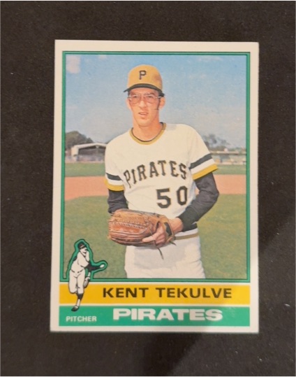 1976 Topps #112 Kent Tekulve — front