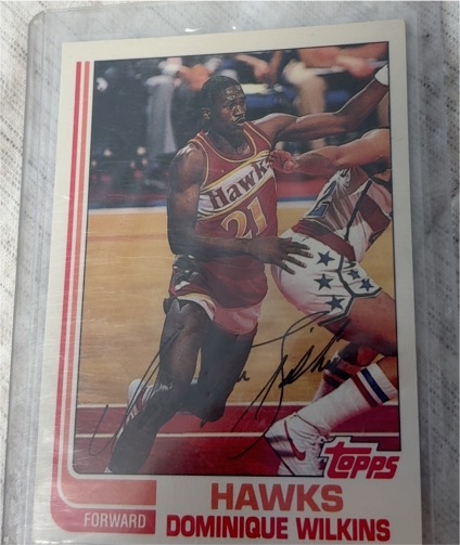 1992-93 Topps Archives #30 Dominique Wilkins — front