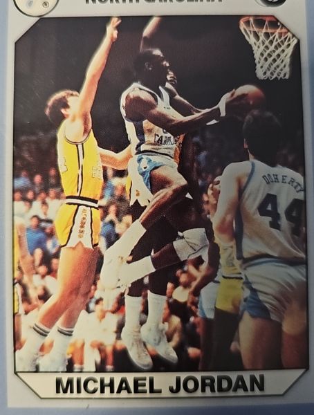 1986 Fleer #57 Michael Jordan — front