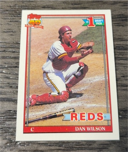 1991 Topps #767 Dan Wilson — front