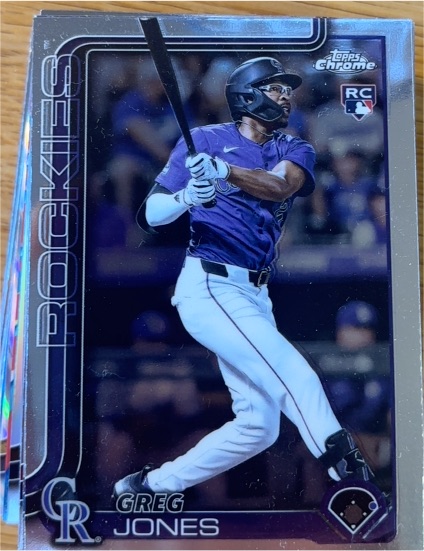 2025 Topps Chrome #265 Greg Jones — front