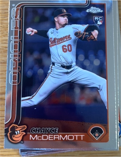 2025 Topps Chrome #266 Chayce McDermott — front