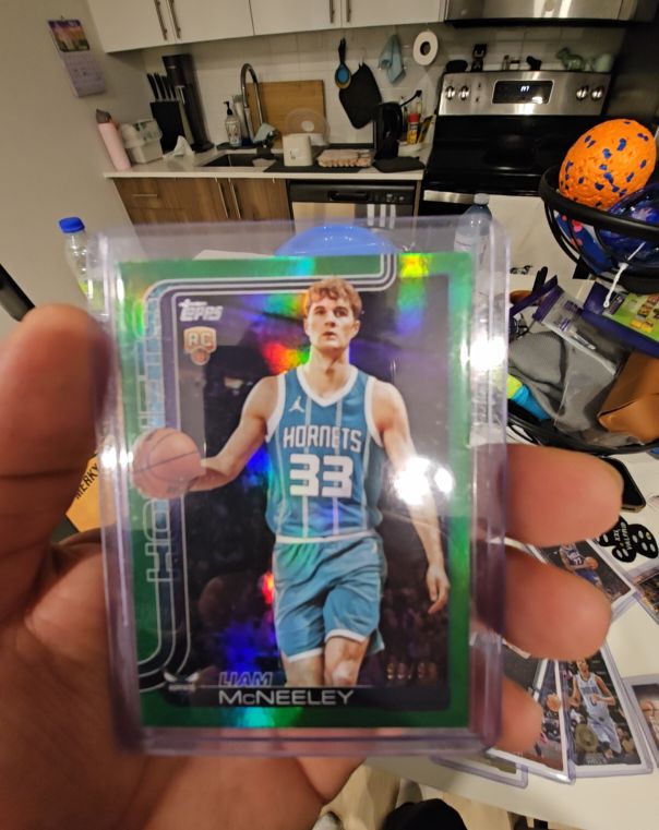 2025-26 Topps Basketball #229 Liam McNeeley — front