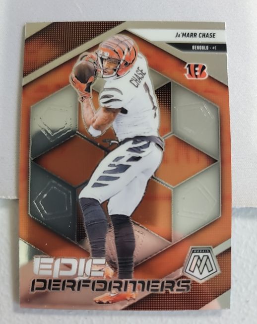 2025 Panini Mosaic #1 Ja'Marr Chase Epic Performers — front