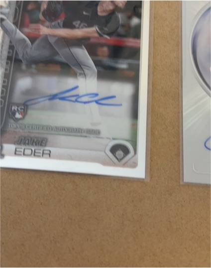 2025 Topps Chrome Rookie Autographs #RA-JE Jake Eder — front