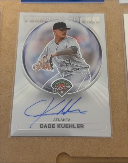 2024 Panini Prospect Edition Franchise Futures Signatures #Cade Kuehler — front