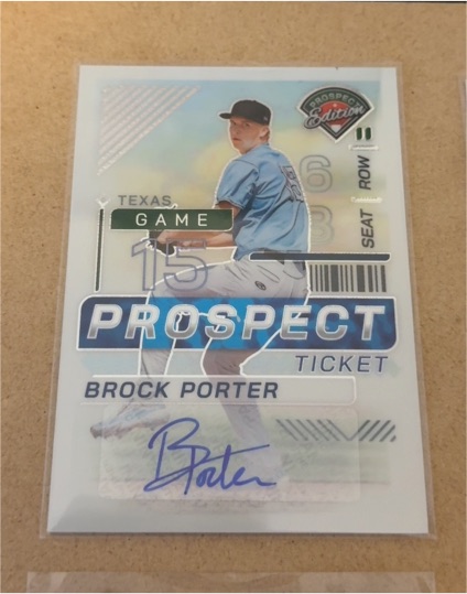 2024 Panini Prospect Edition #122 Brock Porter — front