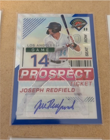 2024 Panini Prospect Edition #107 Joseph Redfield — front