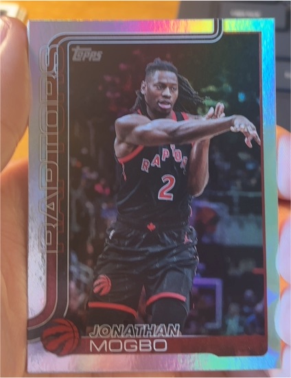 2025-26 Topps #29 Jonathan Mogbo — front