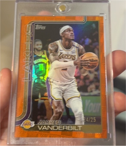 2025-26 Topps Basketball #155 Jarred Vanderbilt — front