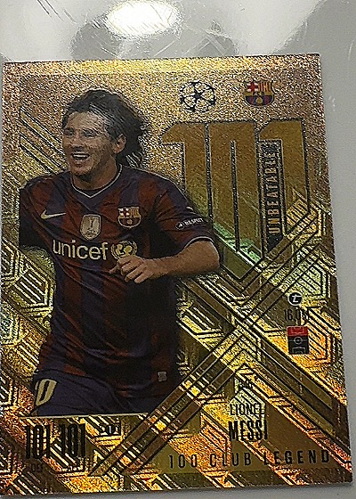 2011 Panini UEFA Champions League #161 Lionel Messi — front