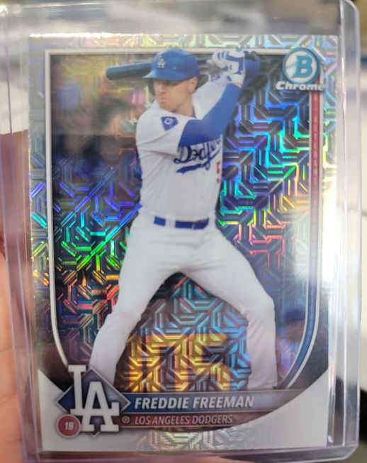 2025 Bowman Chrome #5 Freddie Freeman — front