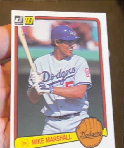 1983 Donruss #362 Mike Marshall — front