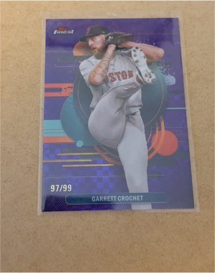 2025 Topps Finest #161 Garrett Crochet — front