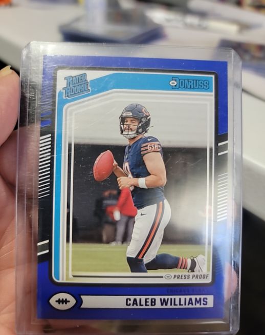 2024 Donruss Rated Rookie #327 Caleb Williams — front