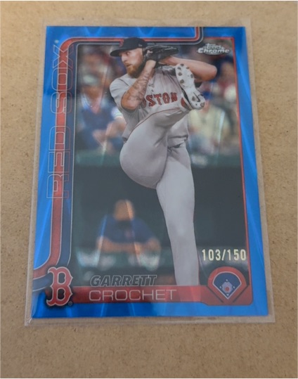 2025 Topps Chrome #264 Garrett Crochet — front