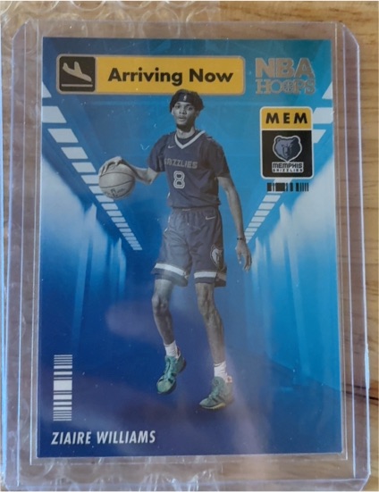 2021-22 Panini NBA Hoops #18 Ziaire Williams — front