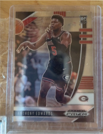 2020 Panini Prizm Draft Picks #41 Anthony Edwards — front