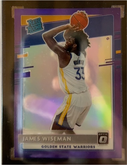 2020-21 Panini Donruss Optic #152 James Wiseman — front