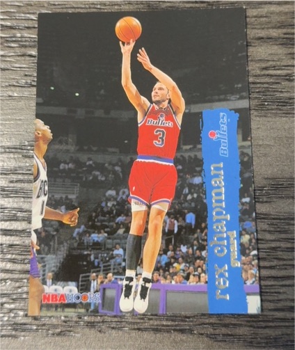 1995-96 Hoops #164 Rex Chapman — front