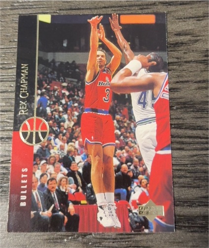 1994-95 Upper Deck #311 Rex Chapman — front