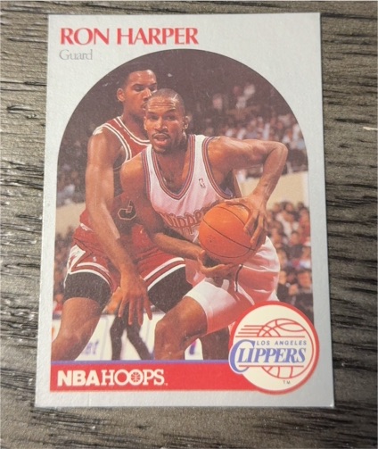 1990 NBA Hoops #146 Ron Harper — front