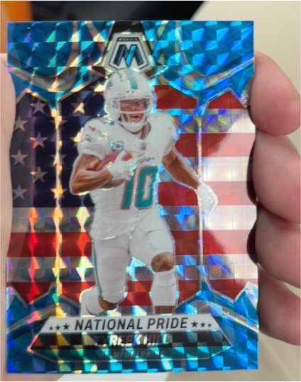 2024 Panini Mosaic National Pride Jaylen Waddle — front