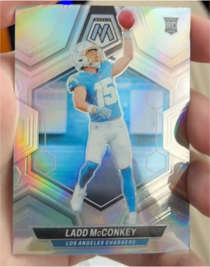 2024 Panini Mosaic #334 Ladd McConkey — front