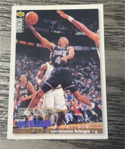 1995-96 Upper Deck Collector's Choice #44 Spud Webb — front
