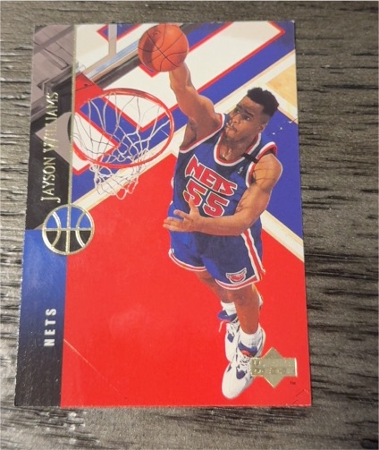 1994-95 Upper Deck #301 Jayson Williams — front