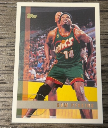 1997-98 Topps #64 Sam Perkins — front