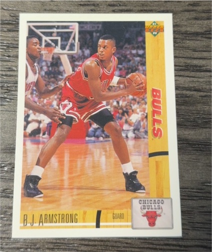 1991-92 Upper Deck #184 B.J. Armstrong — front