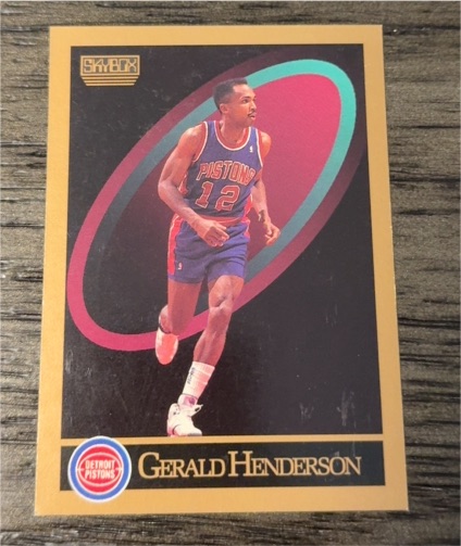 1990 SkyBox #88 Gerald Henderson — front