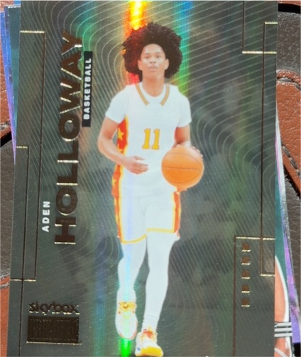 2024 Skybox Premium Metal Universe Champions #S-16 Aden Holloway — front