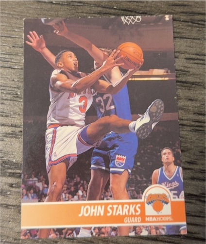 1993-94 Hoops #151 John Starks — front