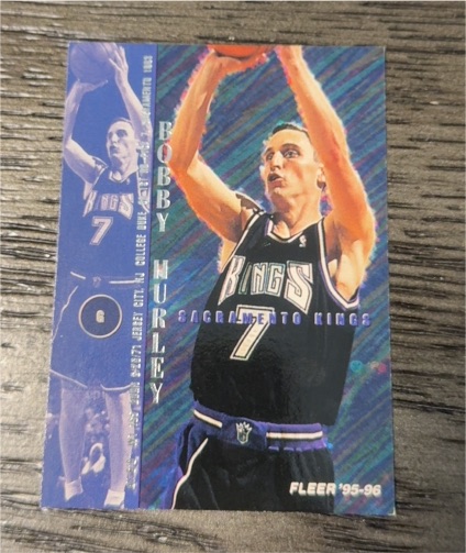 1995-96 Fleer #160 Bobby Hurley — front