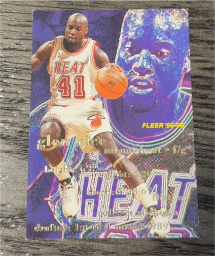 1995-96 Fleer #97 Glen Rice — front
